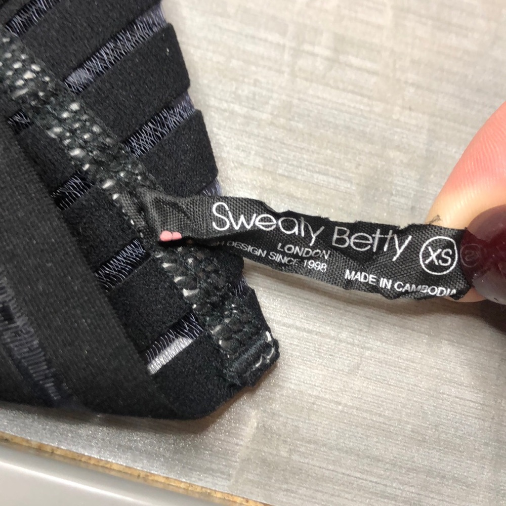 Sweaty Betty Black Sports Bra - Picture 4 of 4